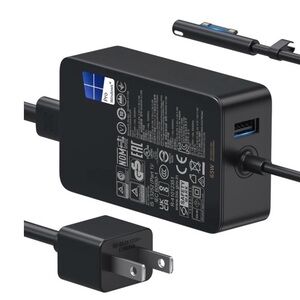 Microsoft Surface Charger 65W Surface Pro Laptop Charger Pro 11,10,9,8,7,7+6,5,4